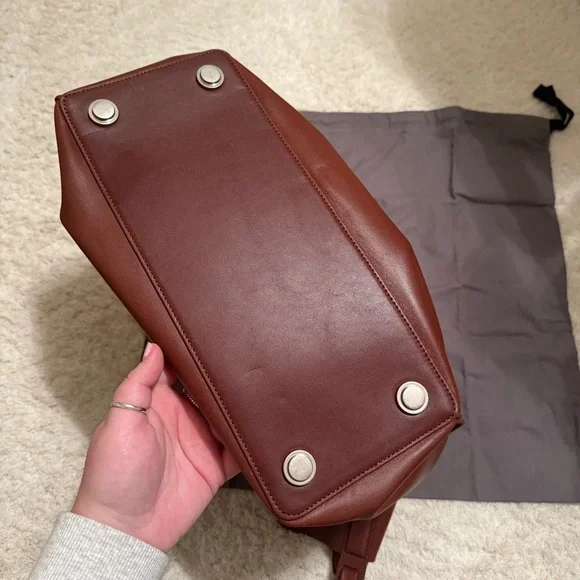 All Saints Paradise North South Leather Tote - Picture 11 of 14